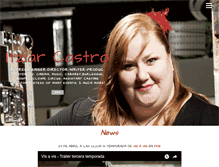 Tablet Screenshot of itziarcastro.com